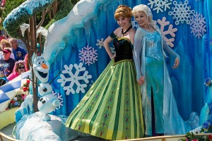 Disney Festival of Fantasy Parade: The Princess Garden "Frozen"